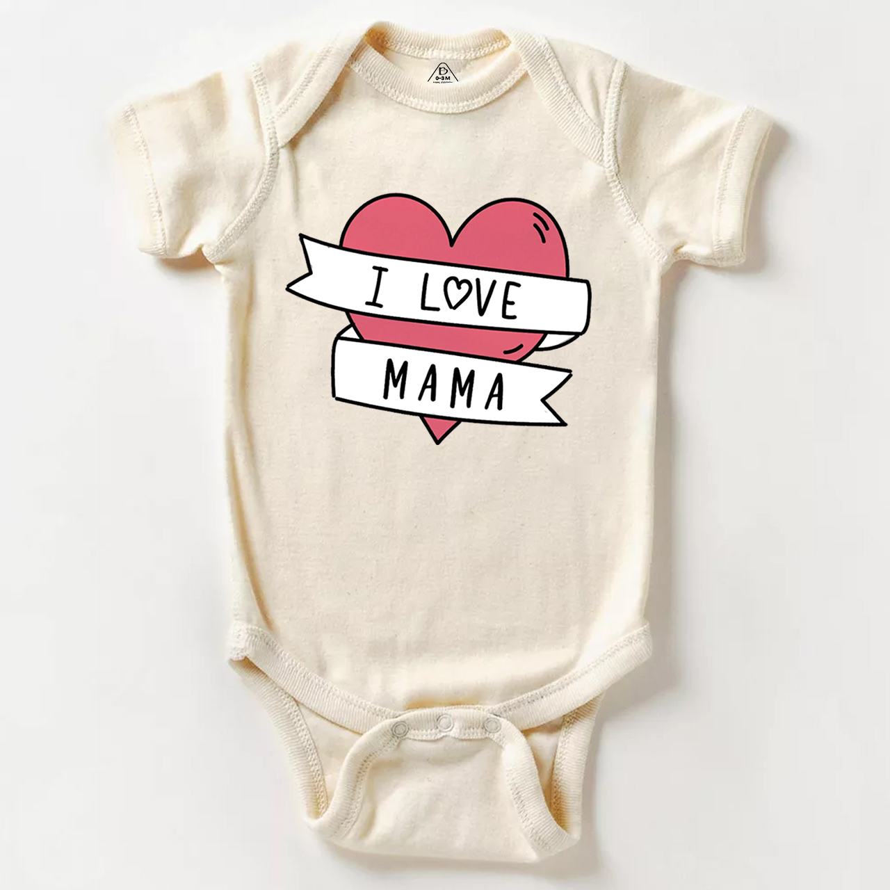 I Love Mama Bodysuit Beepumpkin