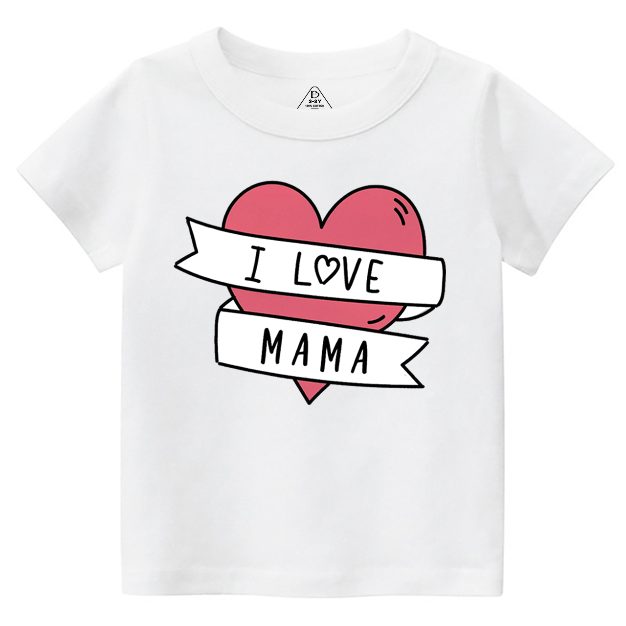 I Love Mama Toddler&Kid's Tees Beepumpkin