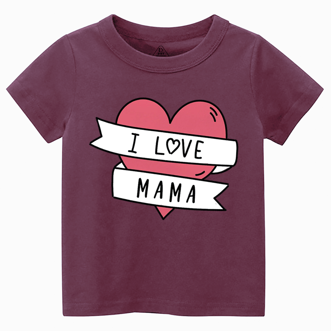 I Love Mama Toddler&Kid's Tees Beepumpkin