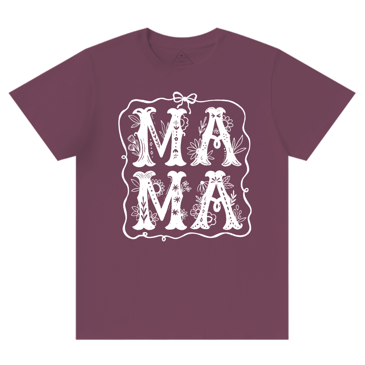 Mama Whimsical Wildflowers T-Shirts