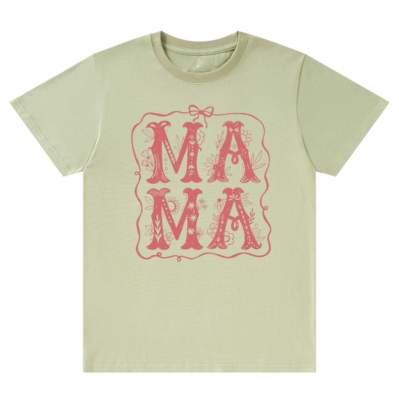 Mama Whimsical Wildflowers T-Shirts