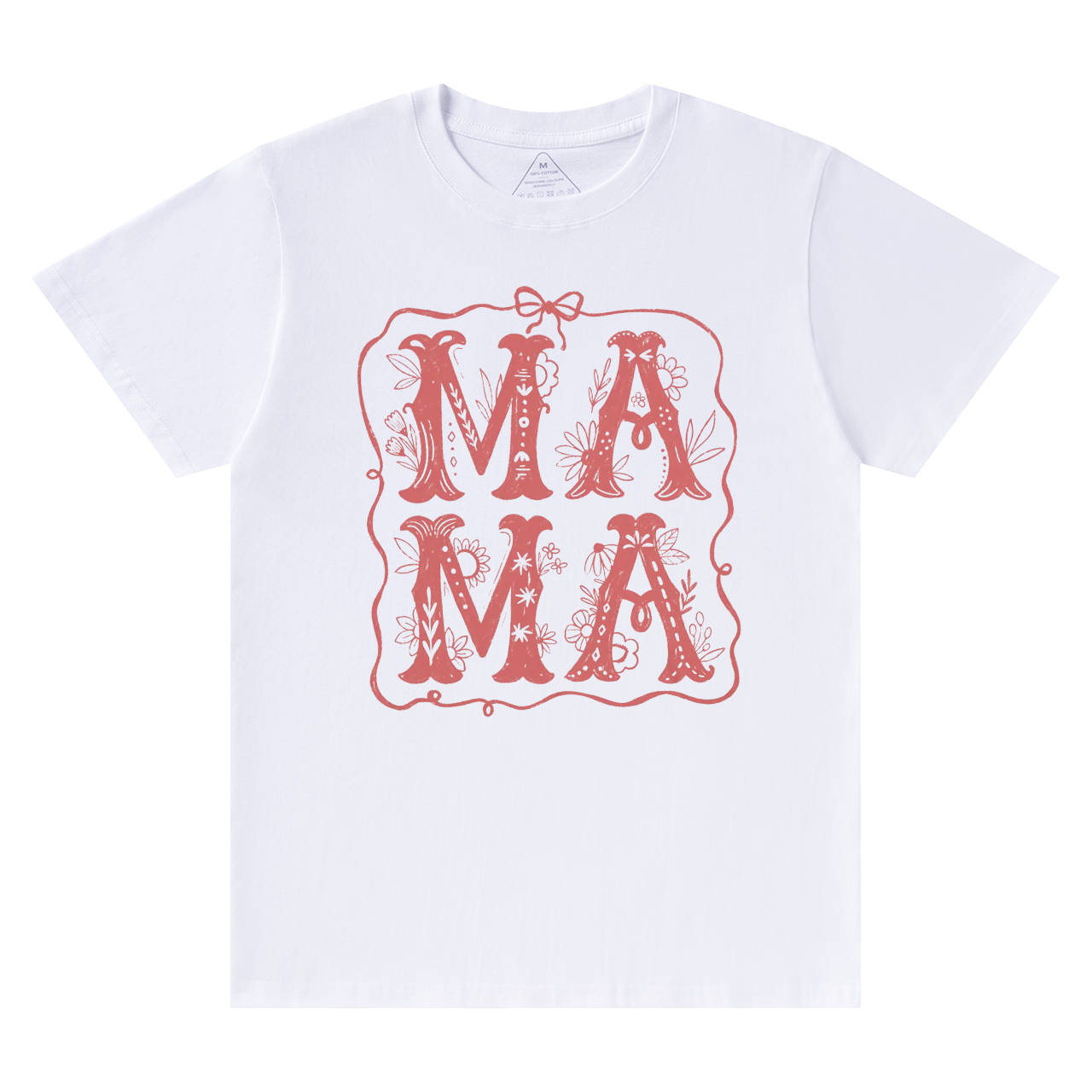 Mama Whimsical Wildflowers T-Shirts