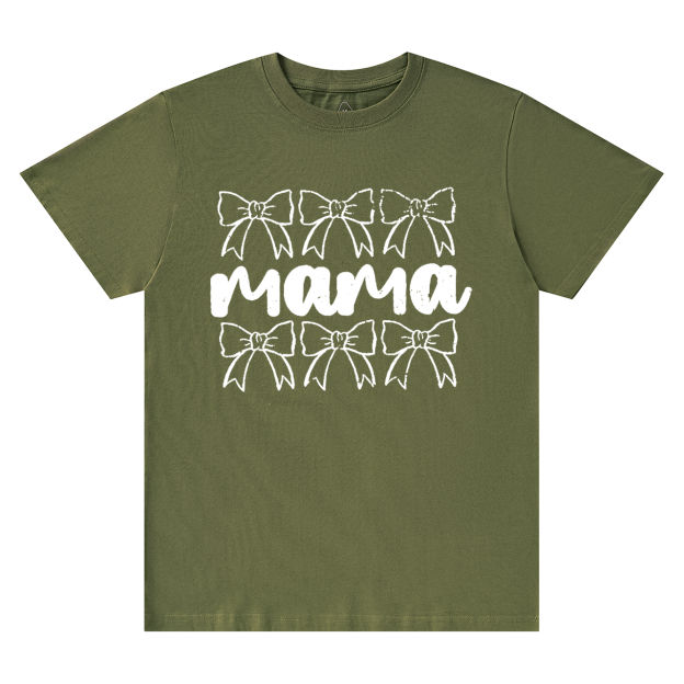 Retro Bow Mama T-Shirts