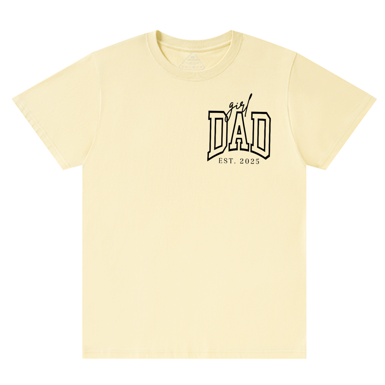 Personalized Dad Est Year T-shirt