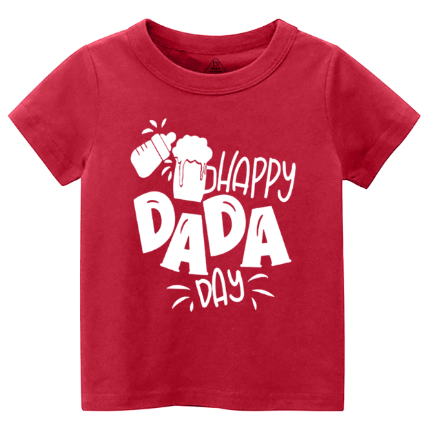 Happy Dada Day Toddler&Kid's Tees Beepumpkin