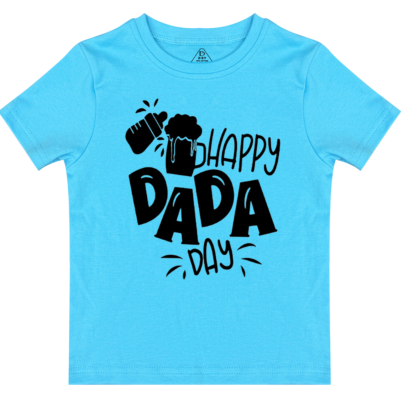 Happy Dada Day Toddler&Kid's Tees Beepumpkin