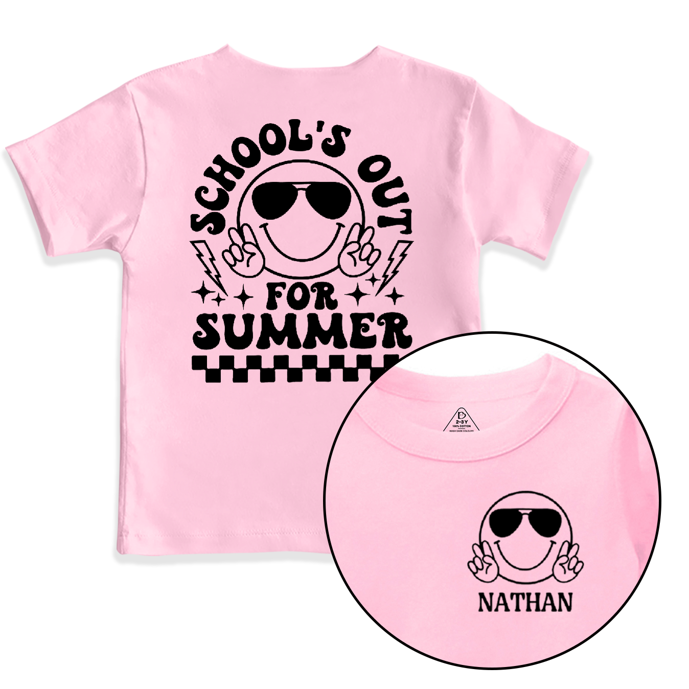 Schools Out For Summer Toddler&Kid's Tees Beepumpkin