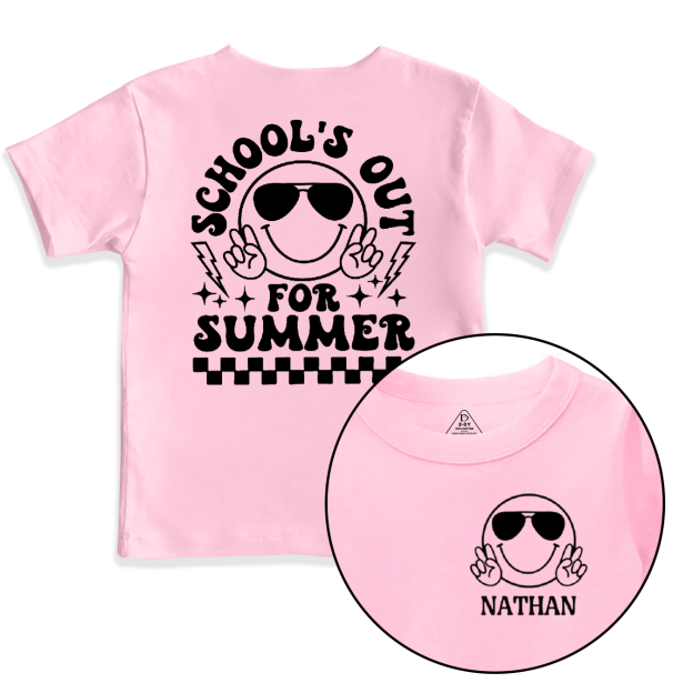 Schools Out For Summer Toddler&Kid's Tees Beepumpkin