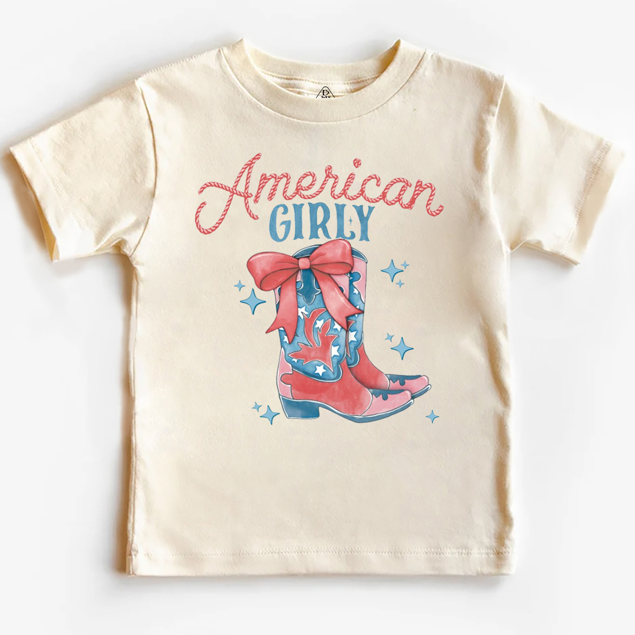 July 4th American Girly Cowgirl Toddler&Kid's Tees Beepumpkin 