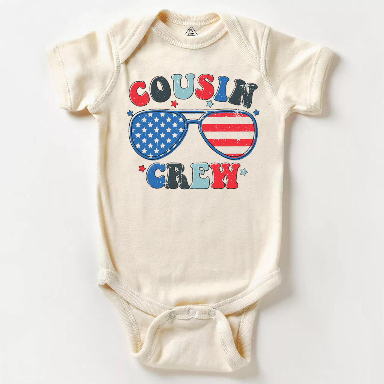 Cousin Crew 4th Of July Bodysuit Beepumpkin