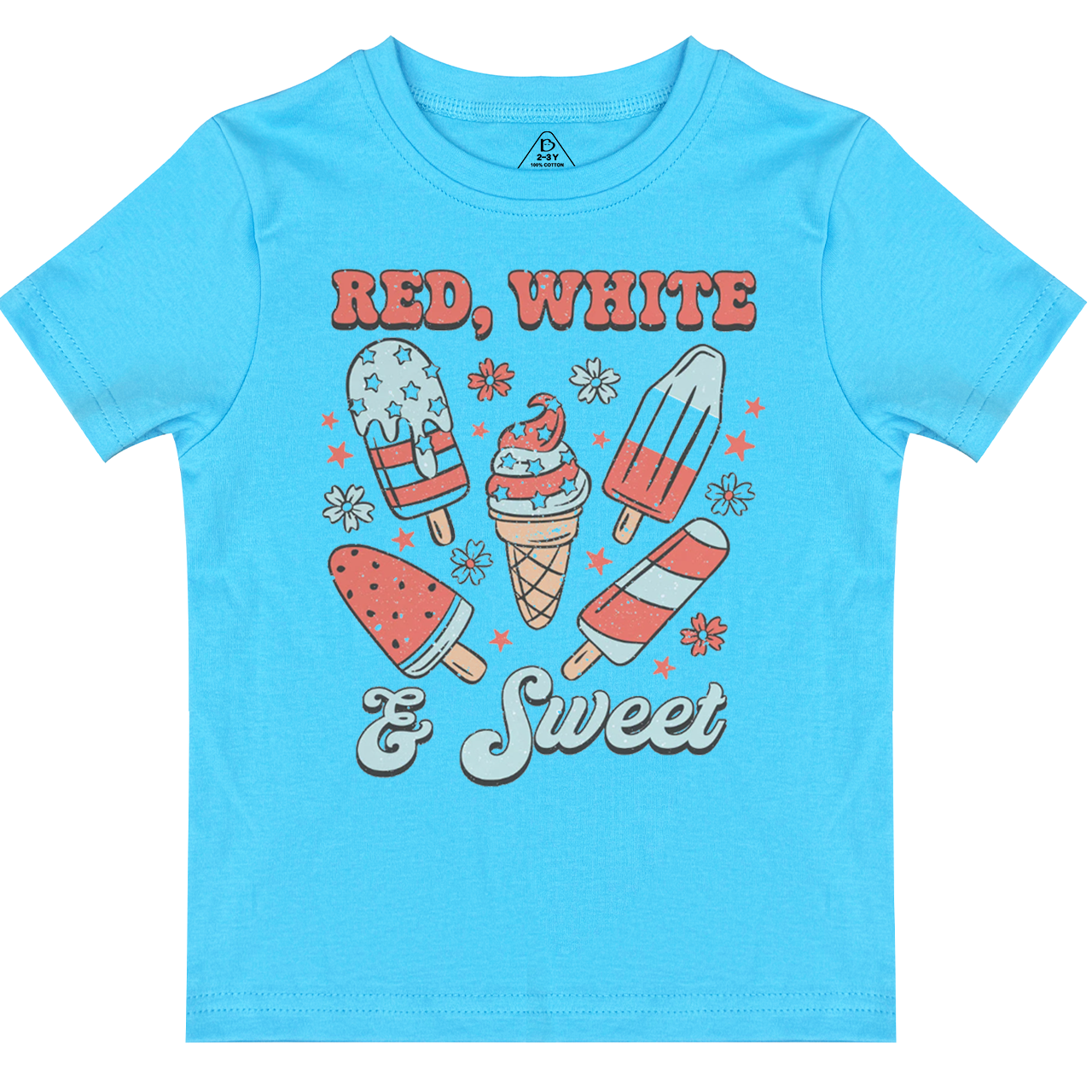 Red White And Sweet Toddler&Kid's Tees Beepumpkin 