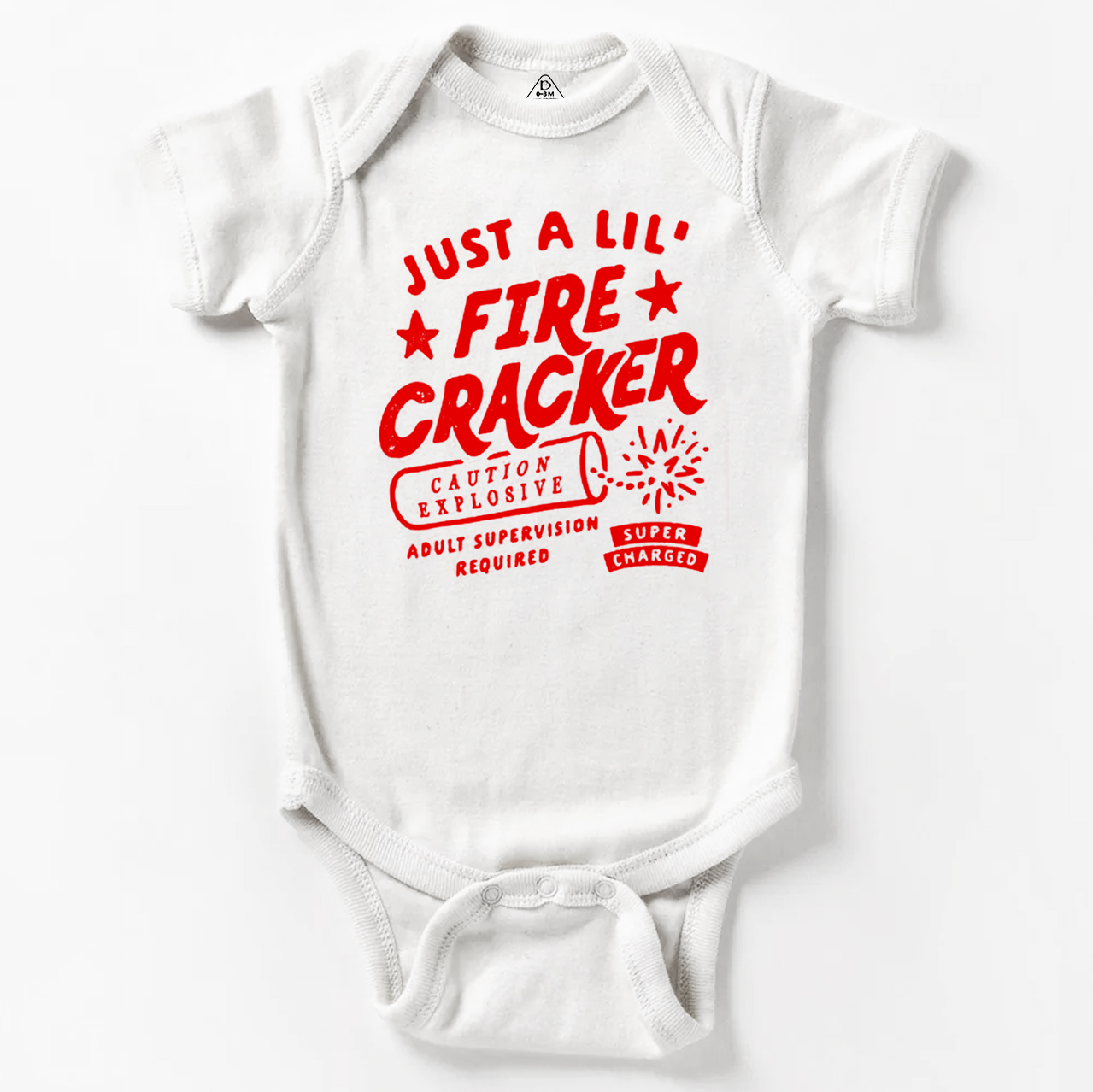 Firecracker Independence Day Bodysuit Beepumpkin