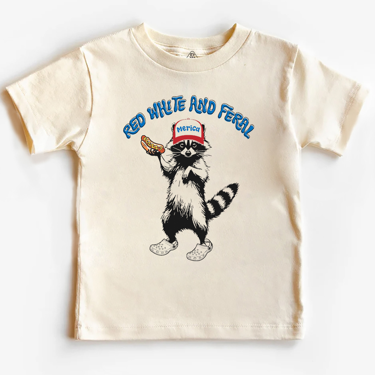 Red White And Feral Toddler&Kid's Tees Beepumpkin 