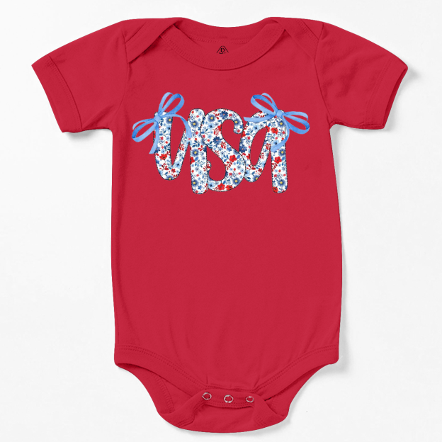 Coquette 4th Of July Bodysuit Beepumpkin