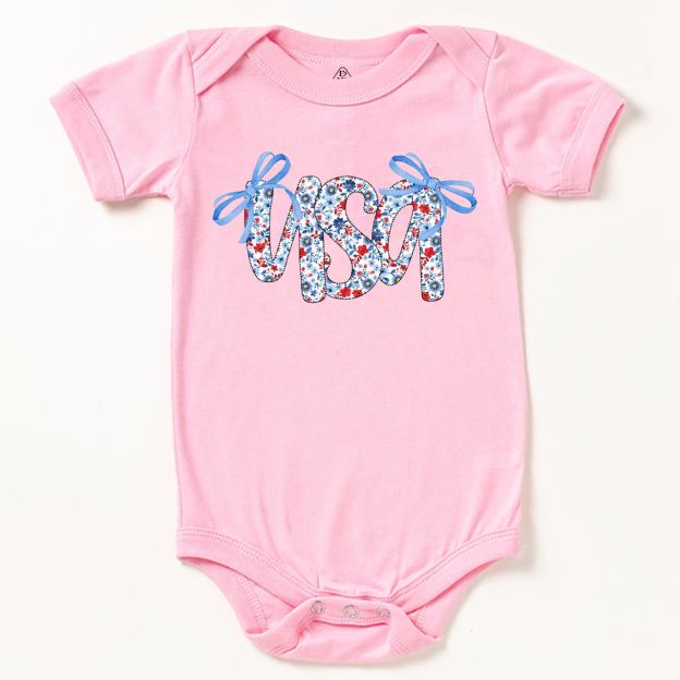 Coquette 4th Of July Bodysuit Beepumpkin