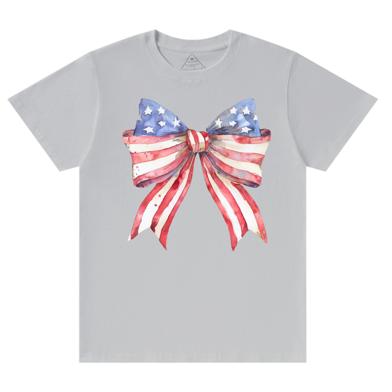 Coquette American Flag Mama T-Shirts