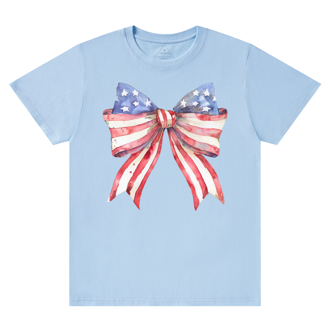 Coquette American Flag Mama T-Shirts