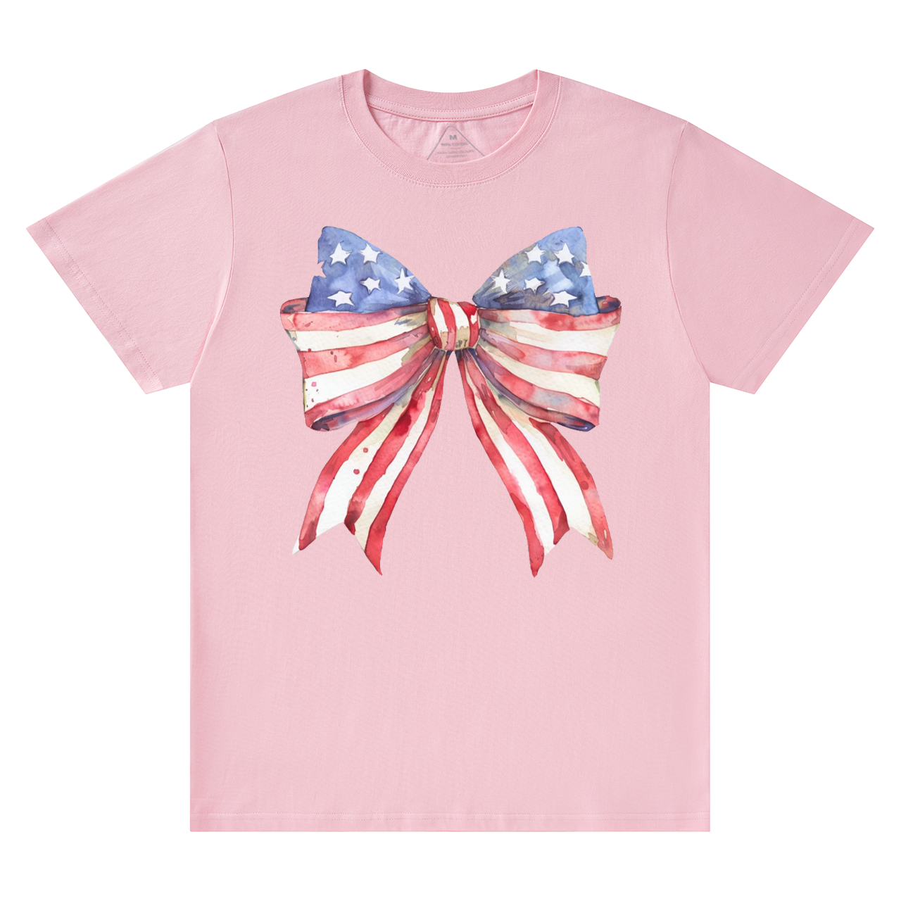 Coquette American Flag Mama T-Shirts