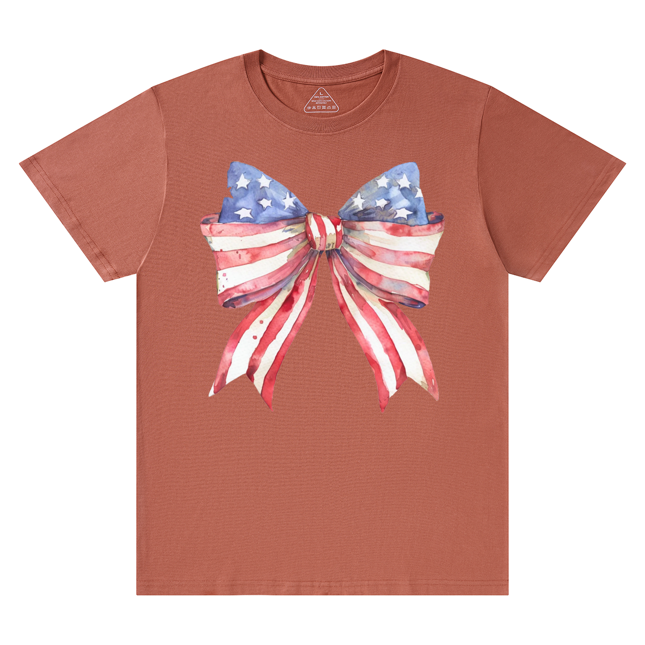 Coquette American Flag Mama T-Shirts