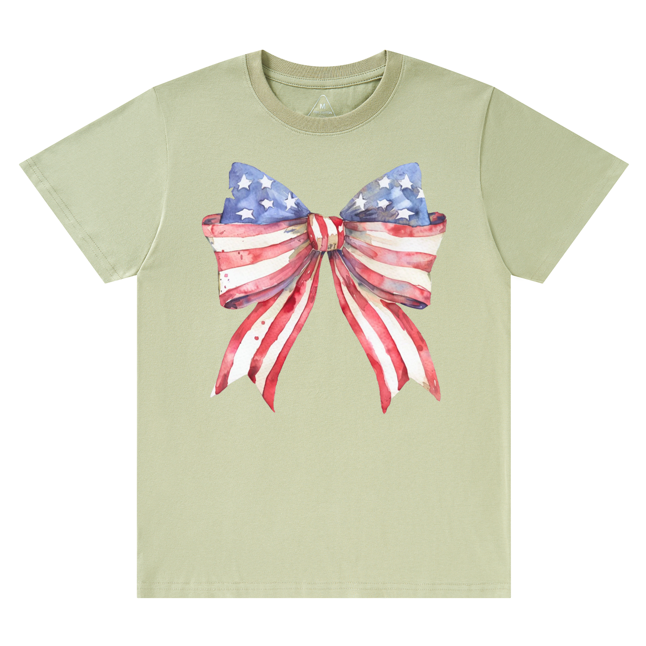 Coquette American Flag Mama T-Shirts