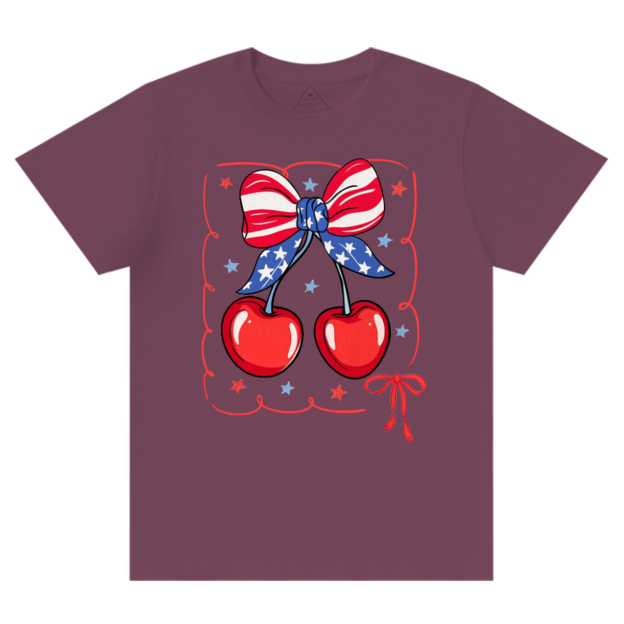4th July Cherry Mama T-Shirts