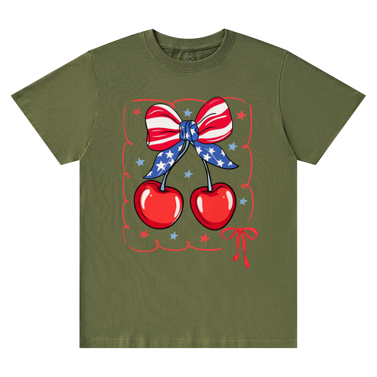 4th July Cherry Mama T-Shirts