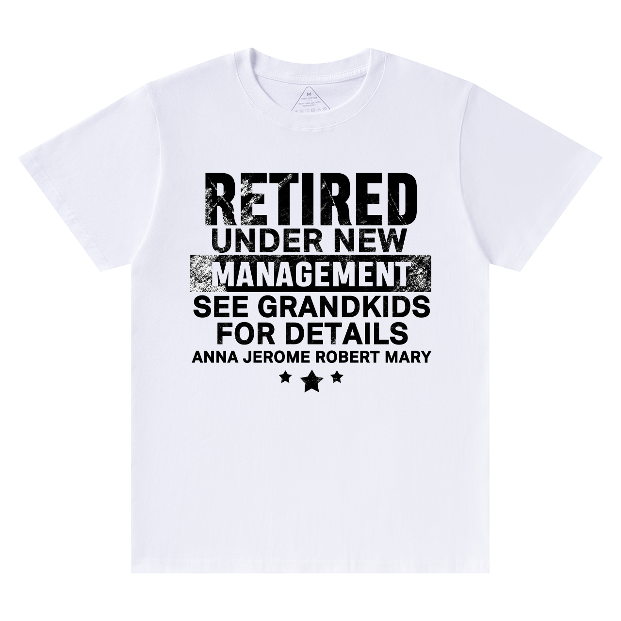 Personalized Grandpa With Grandkids Names Gift Shirt Beepumpkin