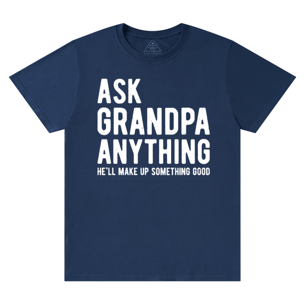 Ask Grandpa Anything Grandpa Gift Shirt Beepumpkin 