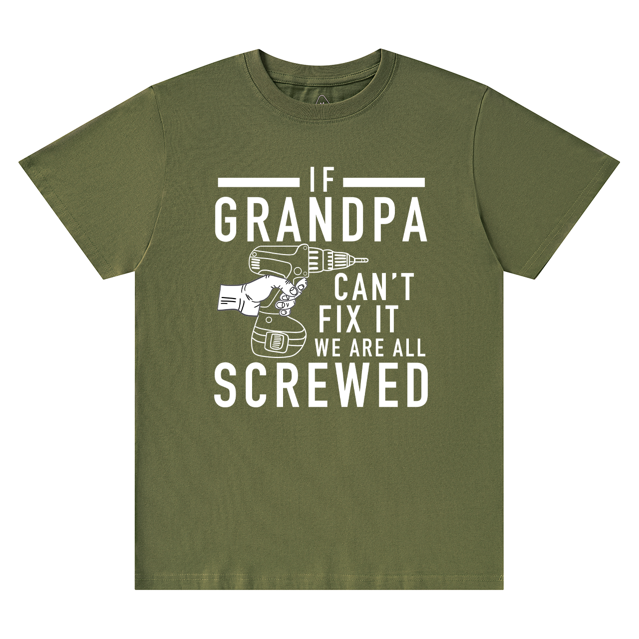  Funny T-Shirt If Grandpa Can't Fix It