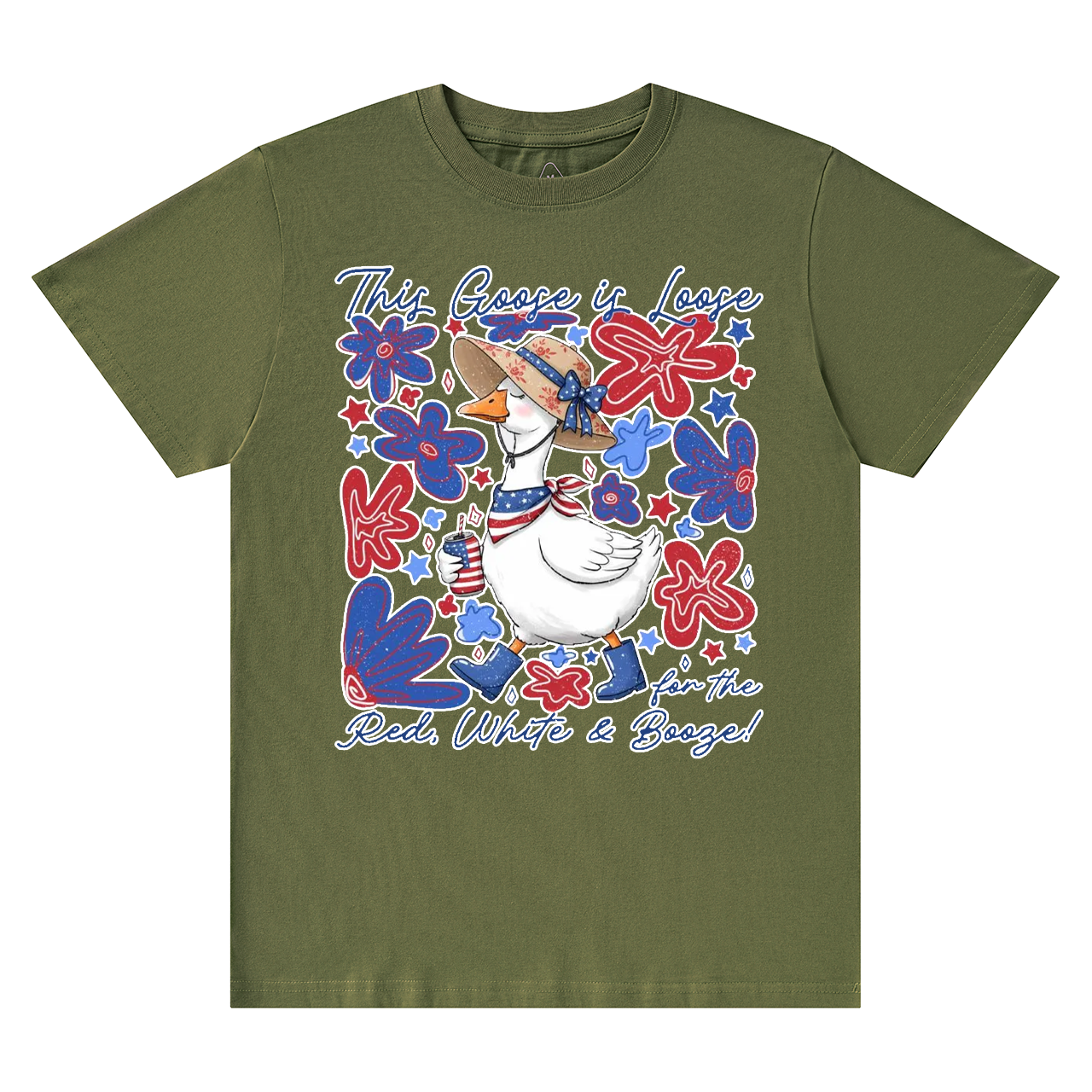 4th Of July Goose Mama T-Shirts
