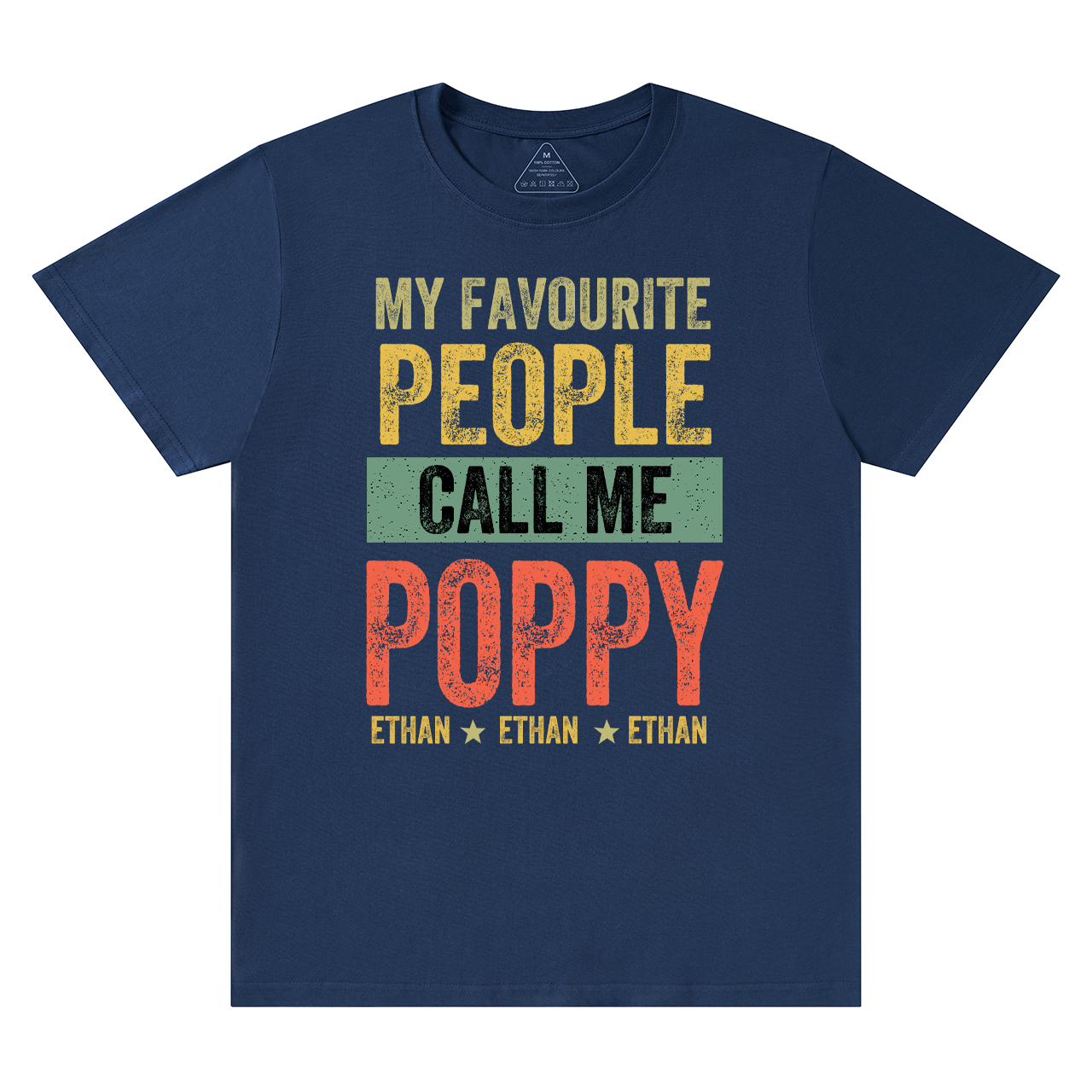 Call Me Poppy Grandpa Shirt Personalized With Name