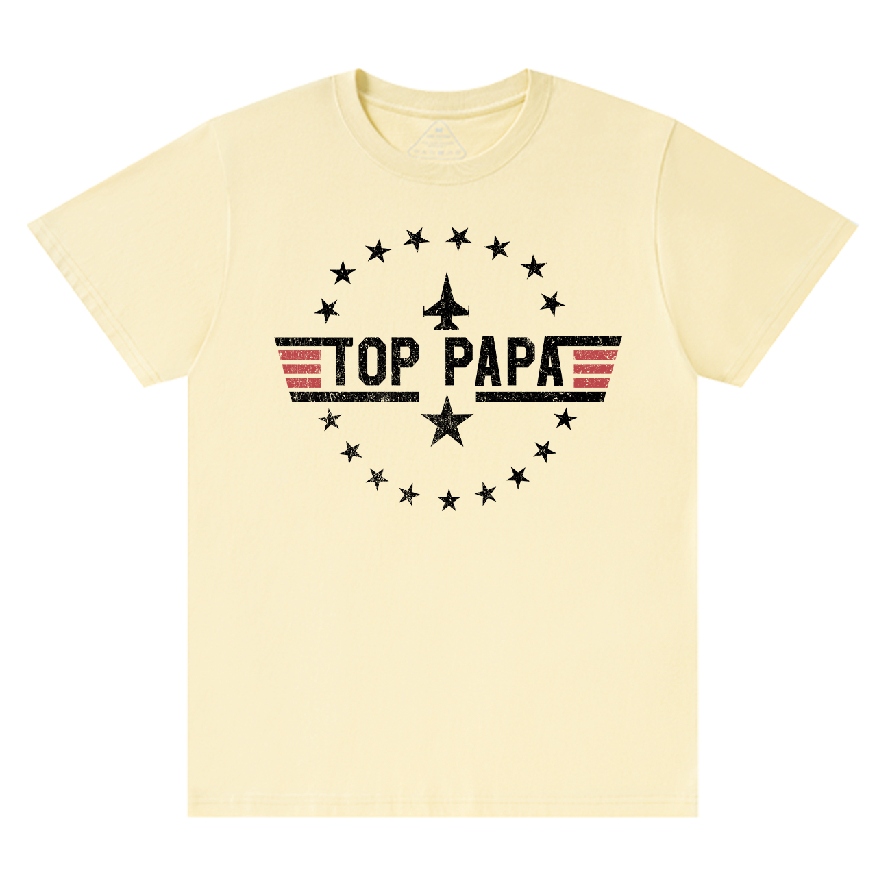 Top Papa Dad and me Gift Funny Dad T-shirt