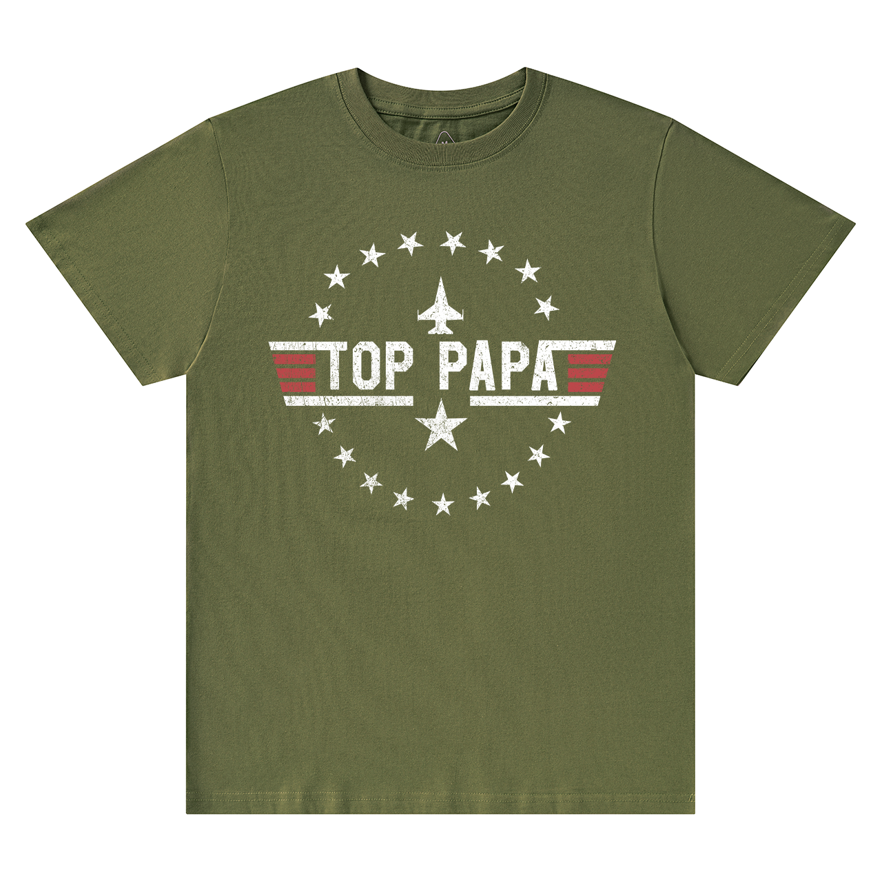 Top Papa Dad and me Gift Funny Dad T-shirt