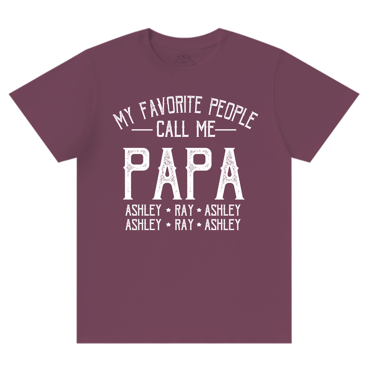 Personalized Grandpa Shirt With Name