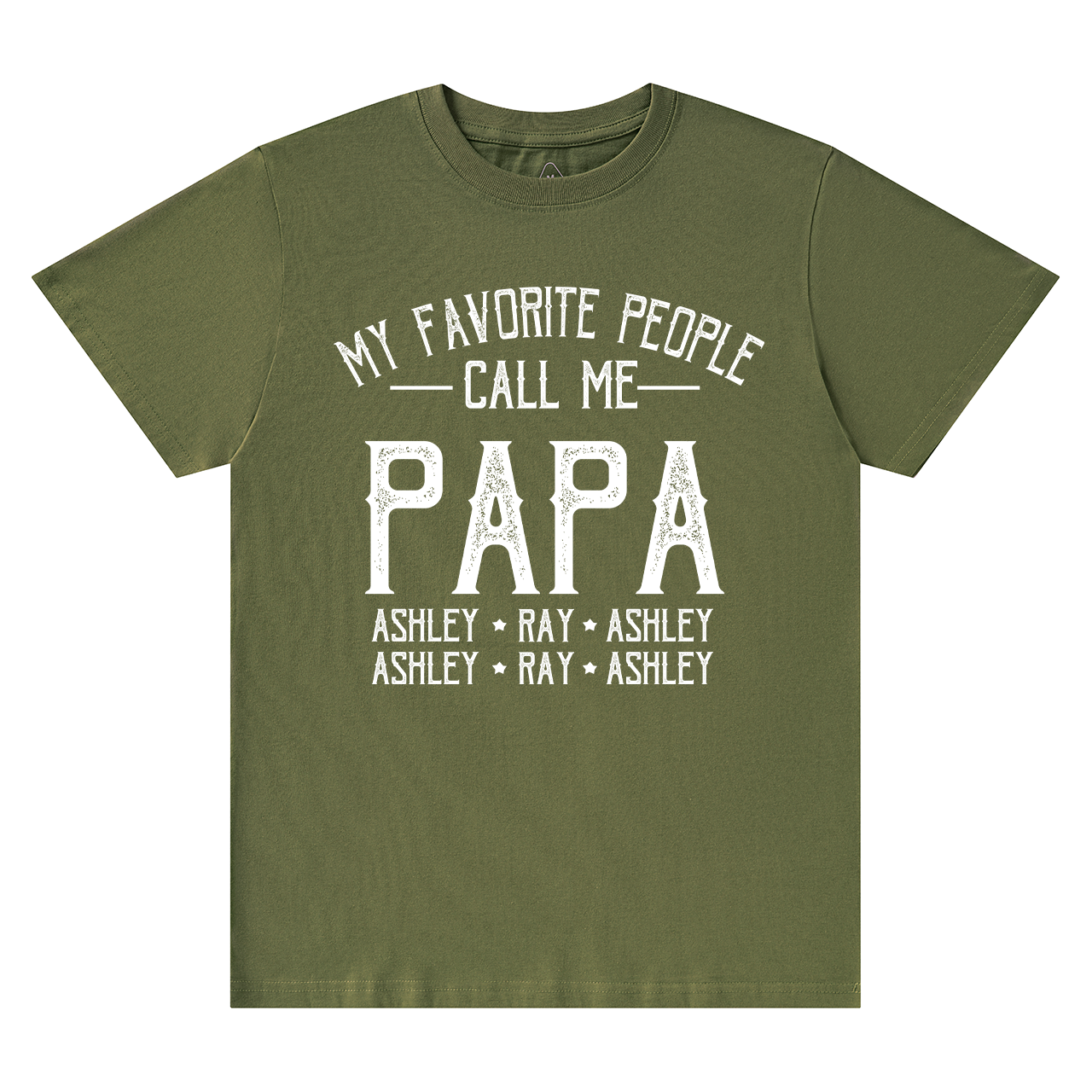 Personalized Grandpa Shirt With Name