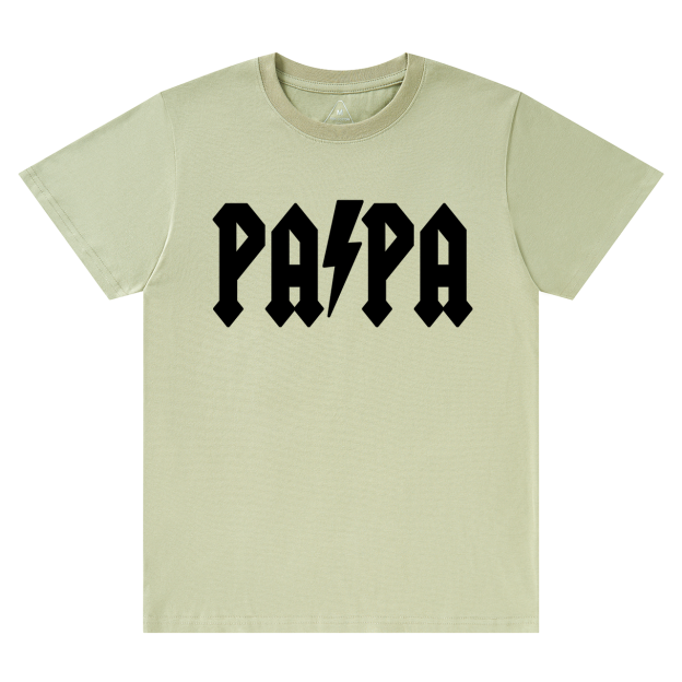 PAPA T-shirt For Dad and me Gift Dad T-shirt