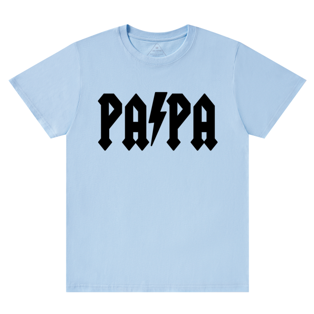 PAPA T-shirt For Dad and me Gift Dad T-shirt