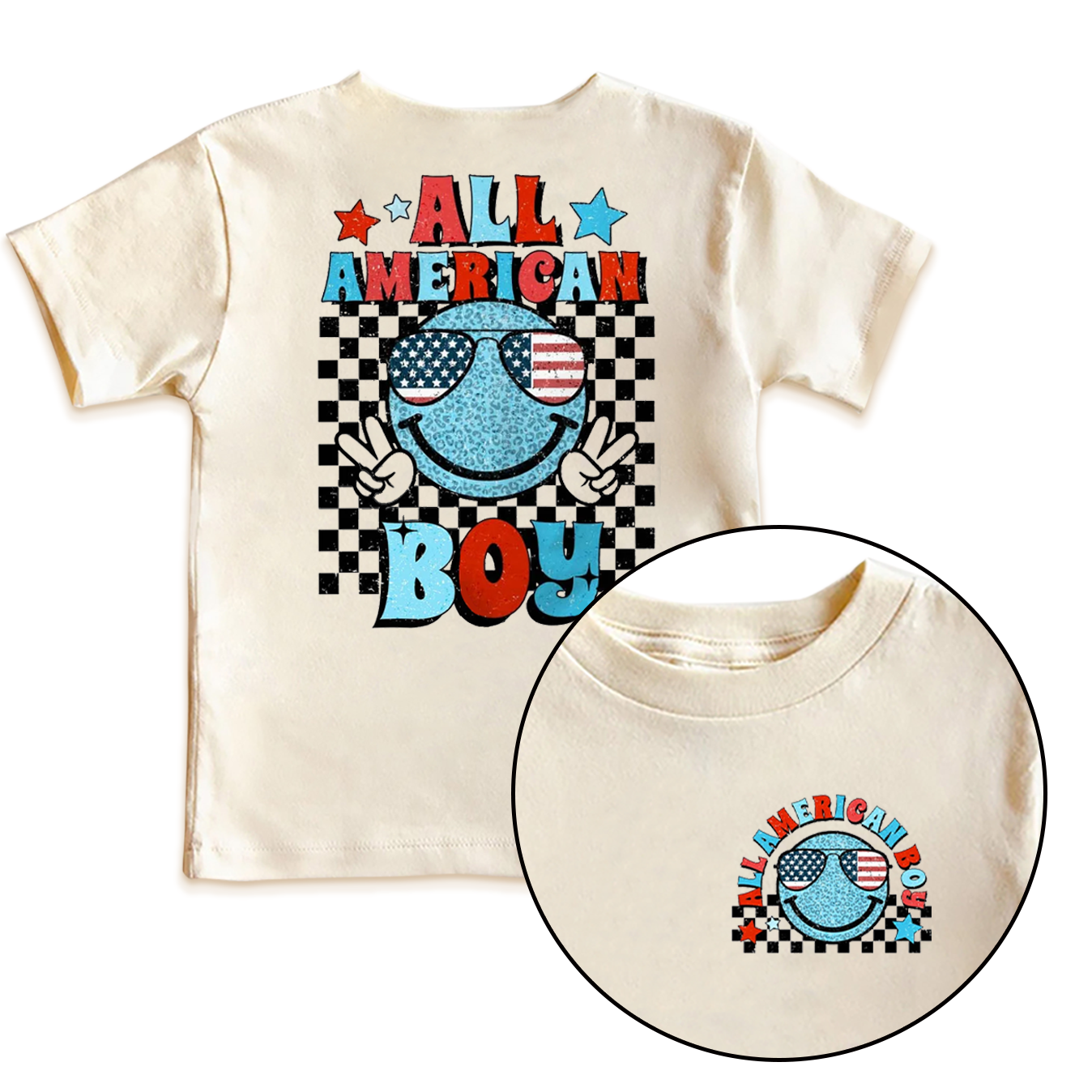 All American Boy Toddler&Kid's Tees Beepumpkin 
