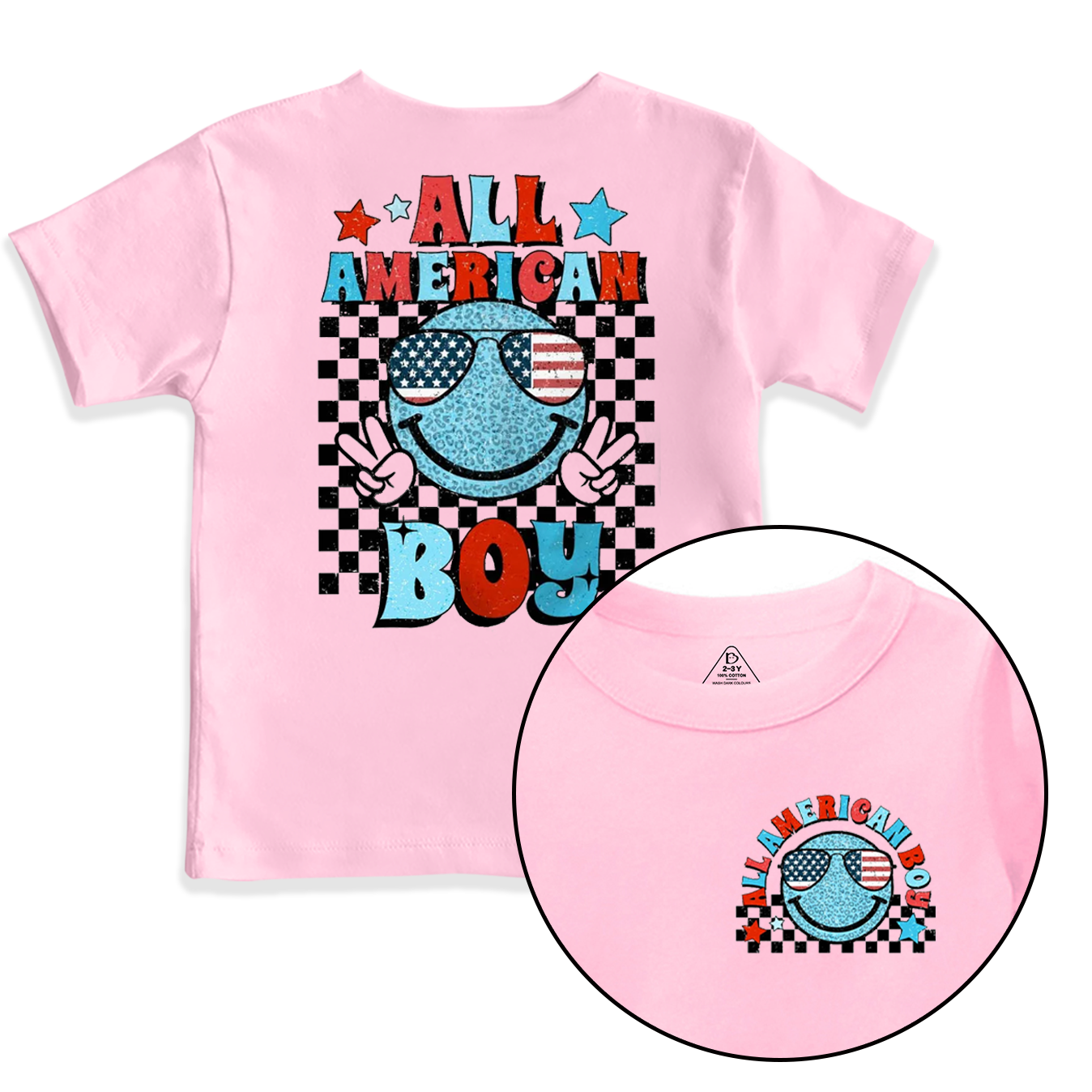 All American Boy Toddler&Kid's Tees Beepumpkin 