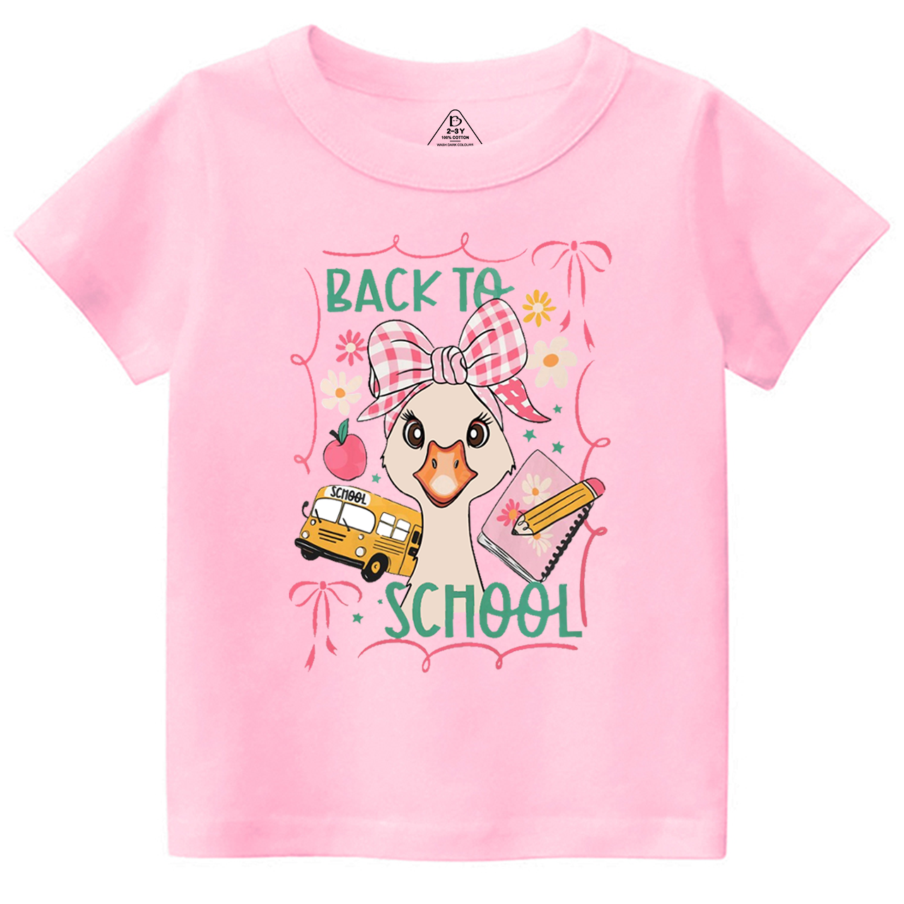 School Goose Toddler&Kid's Tees Beepumpkin 