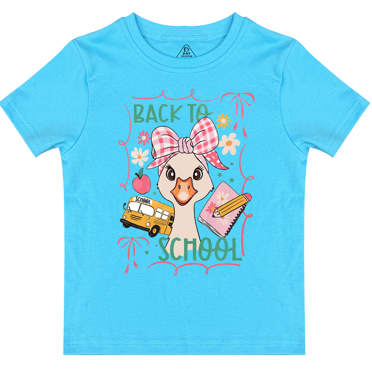 School Goose Toddler&Kid's Tees Beepumpkin 