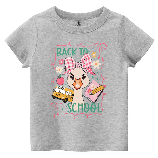 School Goose Toddler&Kid's Tees Beepumpkin 