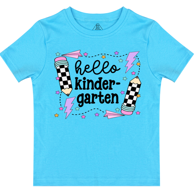 Retro Kindergarten Toddler&Kid's Tees Beepumpkin 