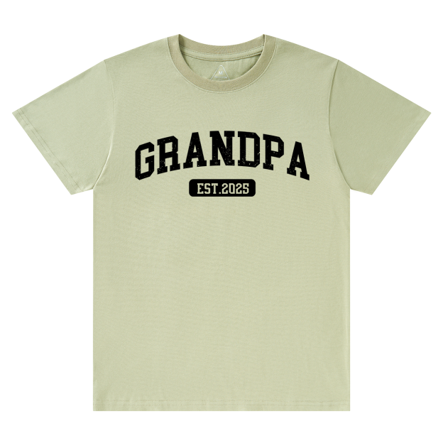 Personalized Announcement Grandpa Birthday Gift Shirt Beepumpkin
