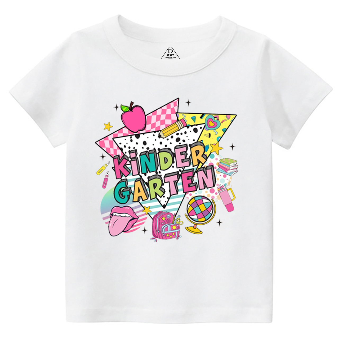 Personalized First Day Of School Toddler&Kid's Tees Beepumpkin 