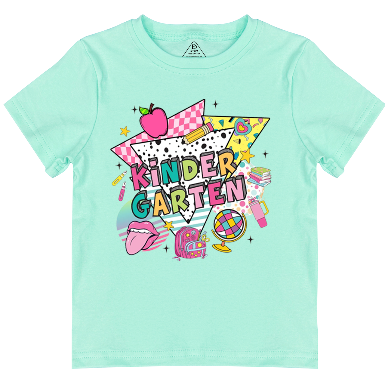 Personalized First Day Of School Toddler&Kid's Tees Beepumpkin 