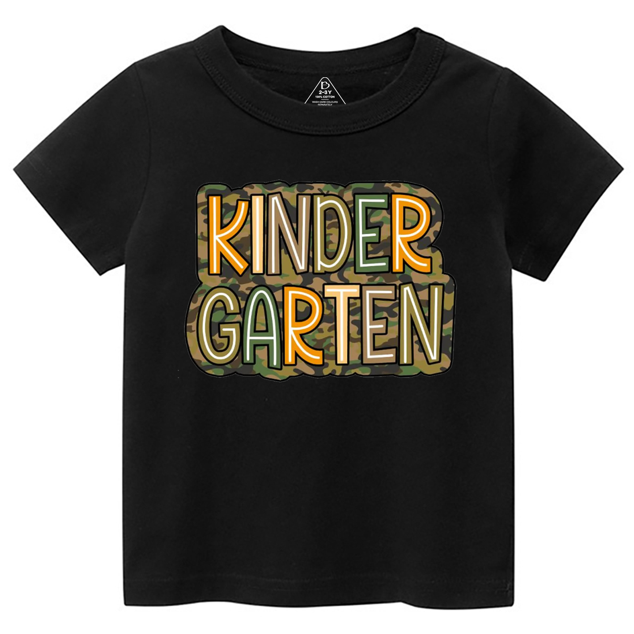 Personalized Camouflage Grade Toddler&Kid's Tees Beepumpkin 