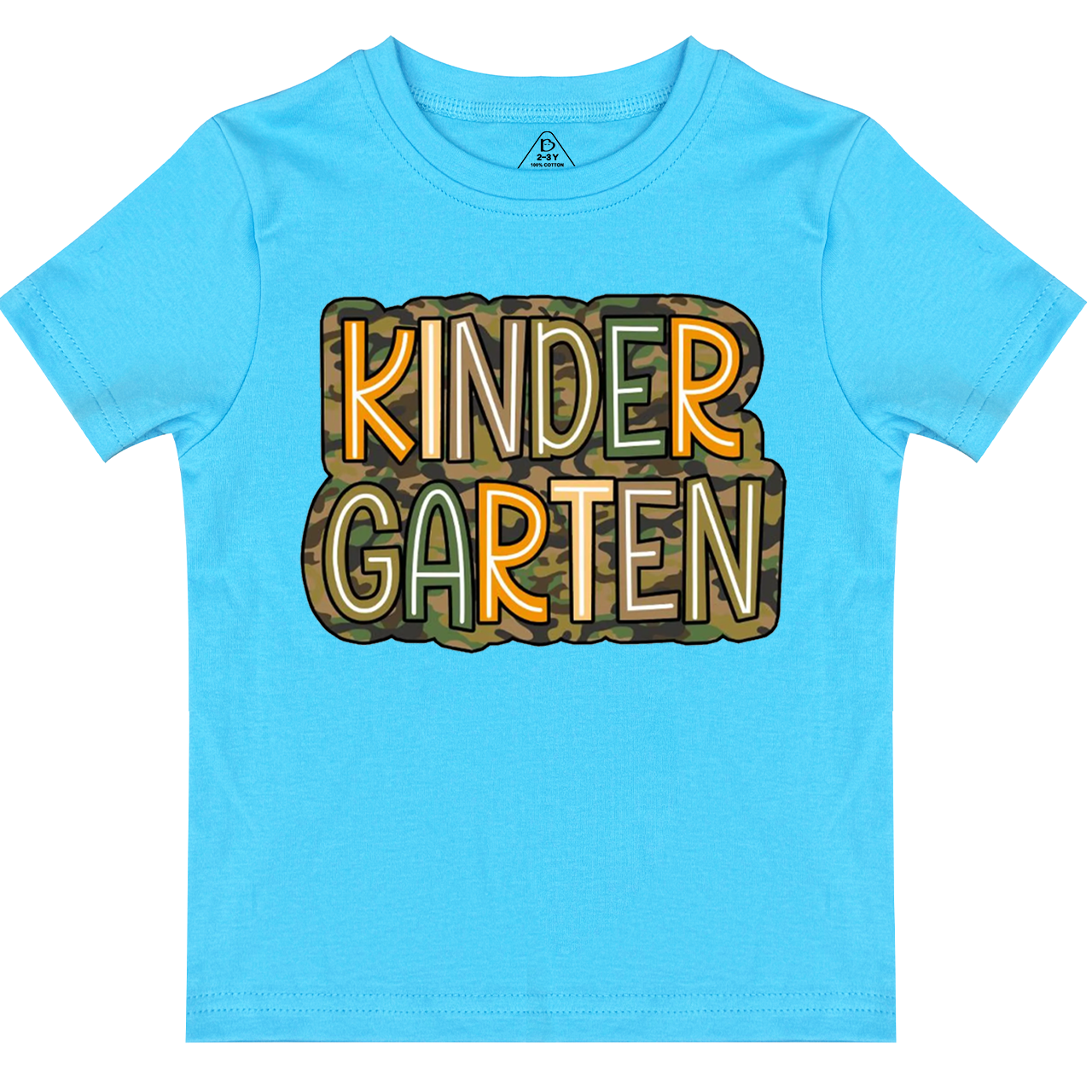Personalized Camouflage Grade Toddler&Kid's Tees Beepumpkin 