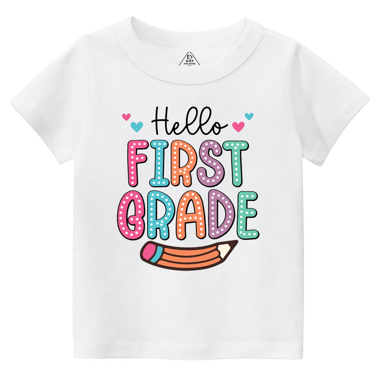 Hello Grade Back To School Toddler&Kid's Tees Beepumpkin 