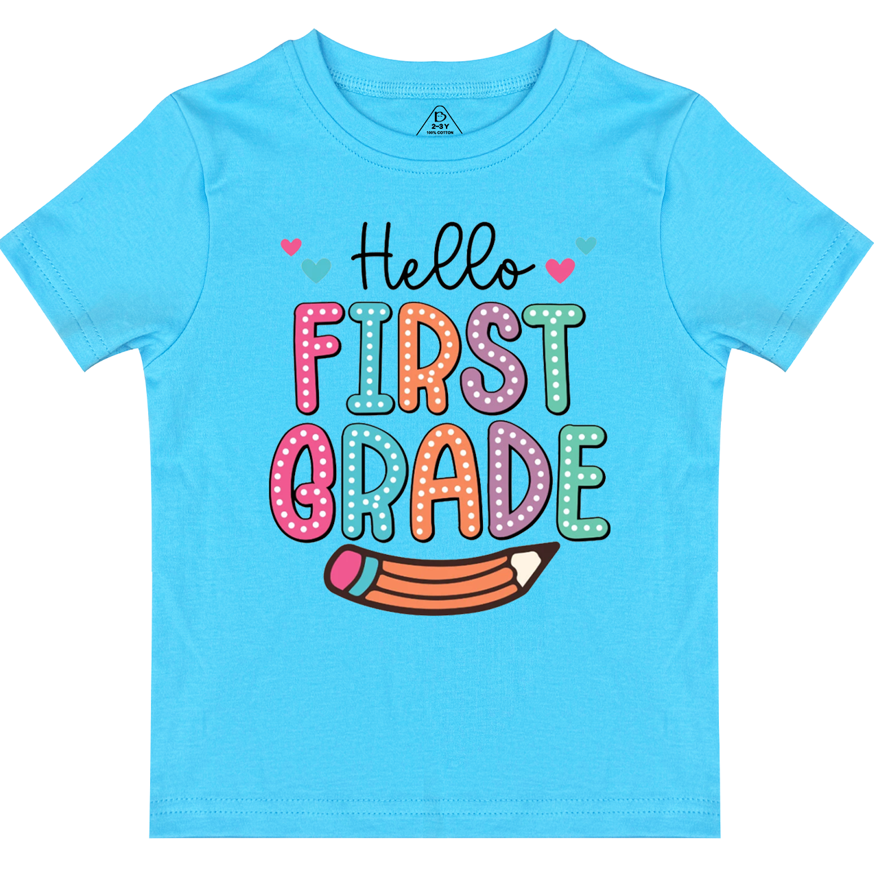 Hello Grade Back To School Toddler&Kid's Tees Beepumpkin 